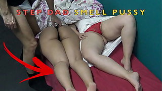 Turn Dad Smell the Pussies be useful to Turn daughter and her Chubby Friend After Party
